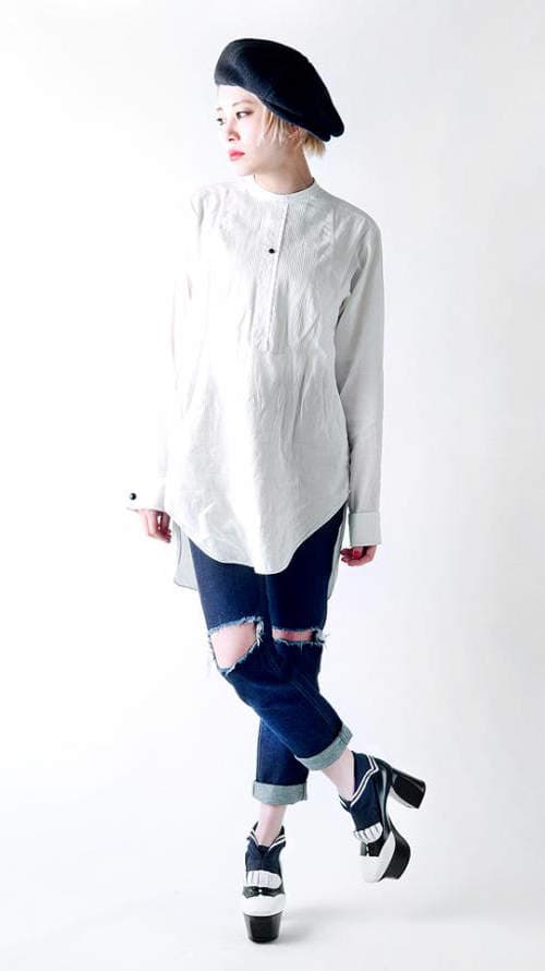 水手服版《衬衫袜》全新登场 充满玩心的领口设计大注目 水手服版《衬衫袜》全新登场 充满玩心的领口设计大注目