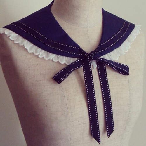 《水手领穿搭》无论任何衣服都能瞬间变身水手服♥ 《水手领穿搭》无论任何衣服都能瞬间变身水手服♥