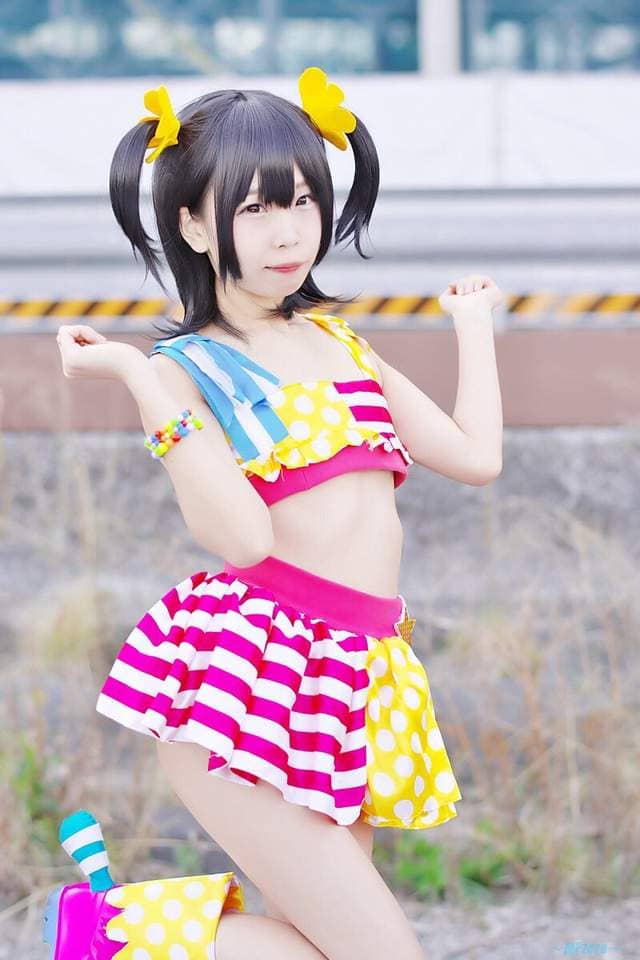 萌萌Coser朔也《透明水手服 透明围裙》夏天到了可以清凉一下❤ 萌萌Coser朔也《透明水手服 透明围裙》夏天到了可以清凉一下❤