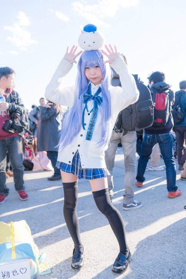 萌萌Coser朔也《透明水手服 透明围裙》夏天到了可以清凉一下❤ 萌萌Coser朔也《透明水手服 透明围裙》夏天到了可以清凉一下❤