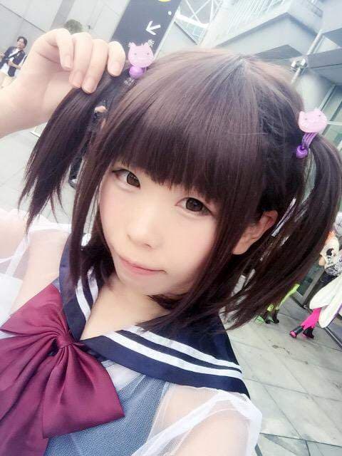 萌萌Coser朔也《透明水手服 透明围裙》夏天到了可以清凉一下❤ 萌萌Coser朔也《透明水手服 透明围裙》夏天到了可以清凉一下❤