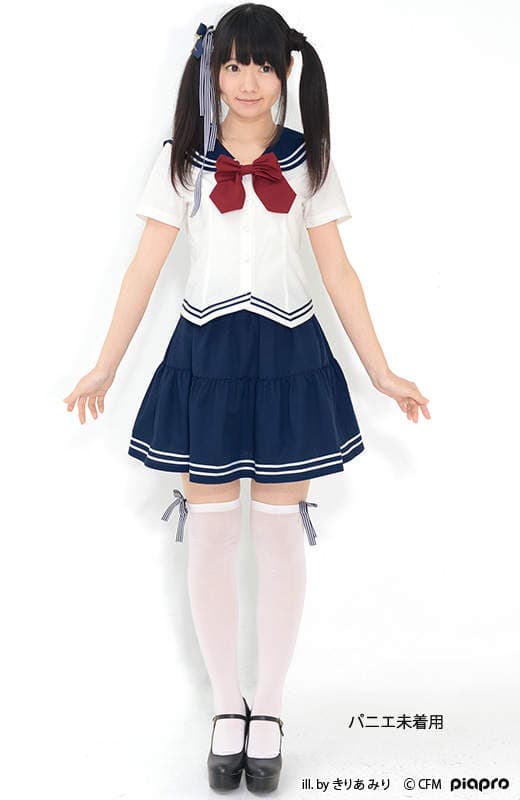 初音未来妄想商品《和服风水手服》一般的水手服不够看~还要结合点巫女风格才够萌 初音未来妄想商品《和服风水手服》一般的水手服不够看~还要结合点巫女风格才够萌