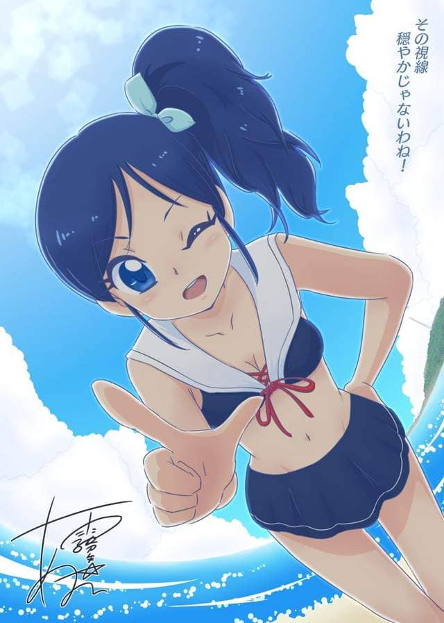 《水手服泳装绘师作品》抢先一波感受夏季的美好吧❤ 《水手服泳装绘师作品》抢先一波感受夏季的美好吧❤