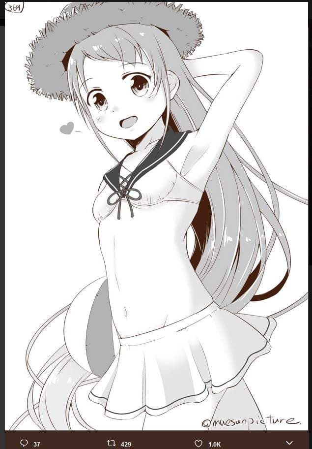 《水手服泳装绘师作品》抢先一波感受夏季的美好吧❤ 《水手服泳装绘师作品》抢先一波感受夏季的美好吧❤