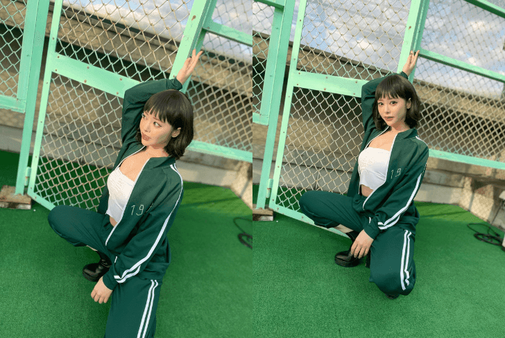 AV女优【小仓由菜】惹火扮鱿鱼游戏!D罩杯撑起运动服全网轰动 AV女优【小仓由菜】惹火扮鱿鱼游戏!D罩杯撑起运动服全网轰动