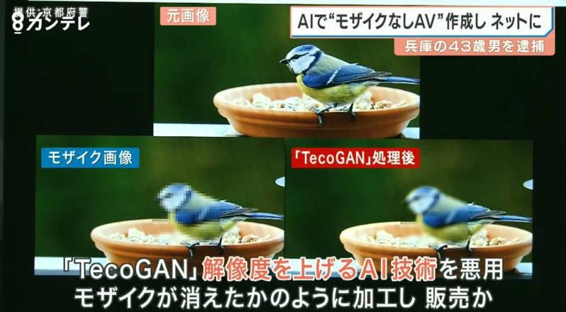 破解AV马赛克!日男靠AI技术「卖无码片」赚百万 涉侵权遭捕 破解AV马赛克!日男靠AI技术「卖无码片」赚百万 涉侵权遭捕